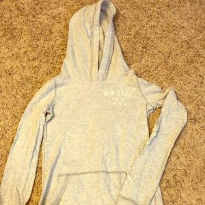 Women long sleeve hooded shirt